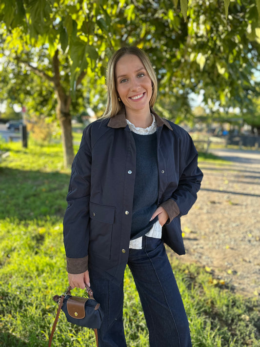 Veste HORTENSE - bleu marine