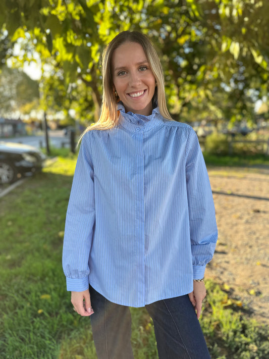 Chemise FERNANDE - bleu