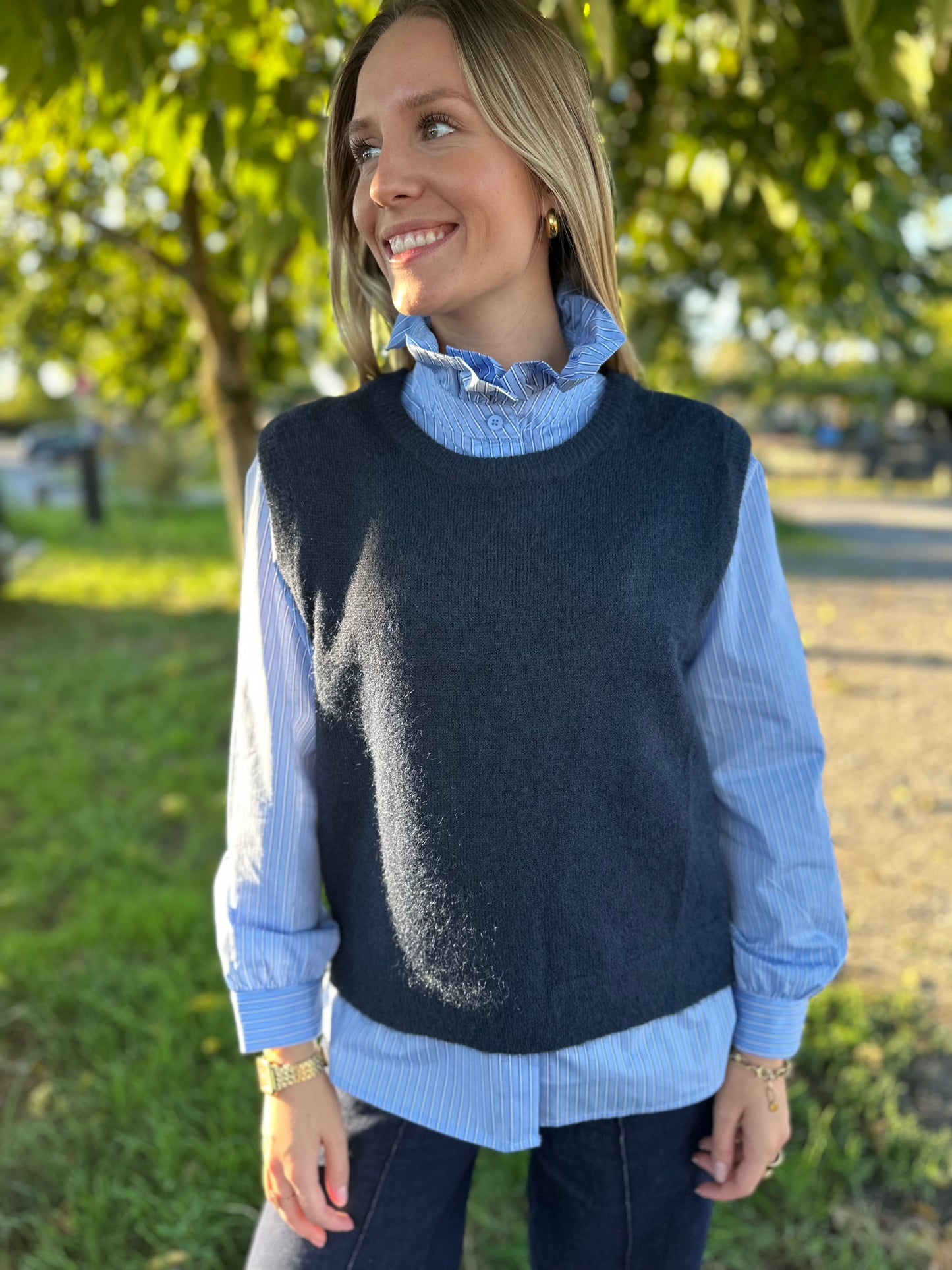 Chemise FERNANDE - bleu