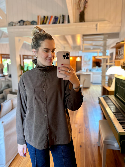 Chemise Céleste - chocolat