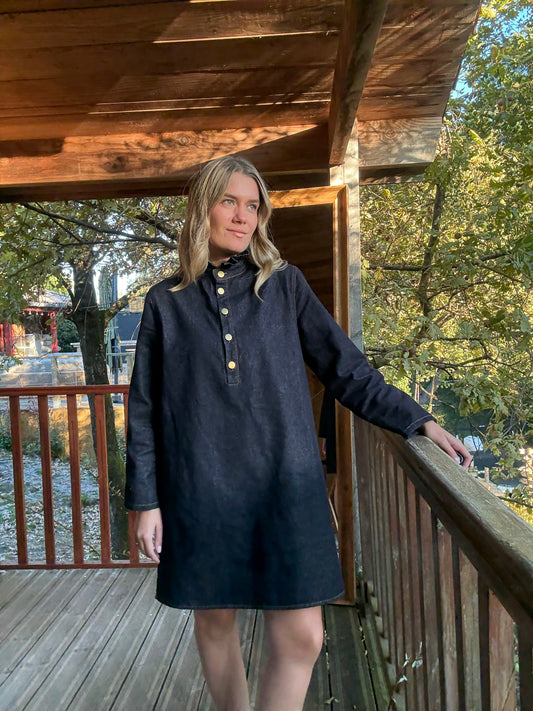 Robe Honorine - denim foncé