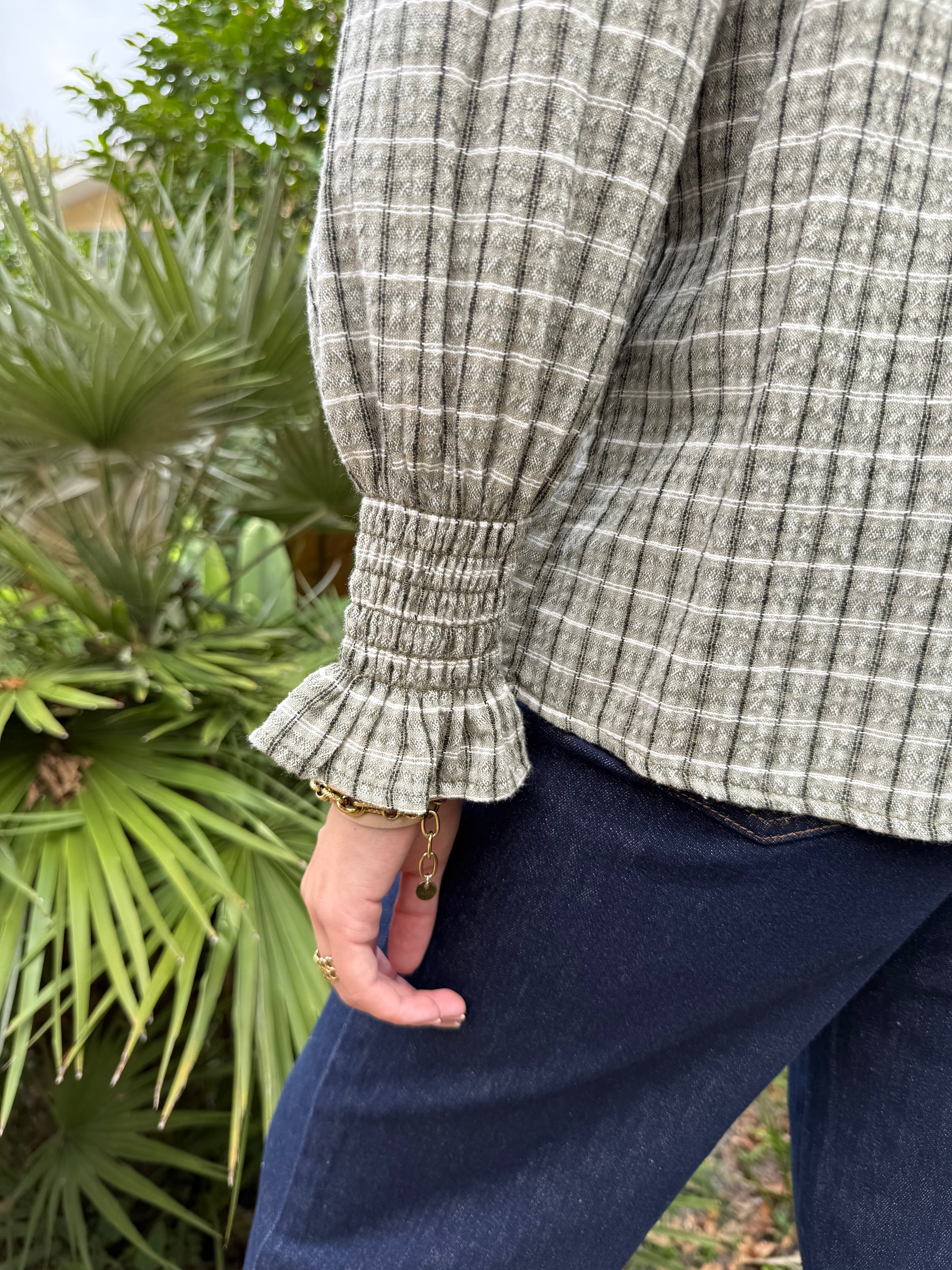 Chemisier Irène - vert