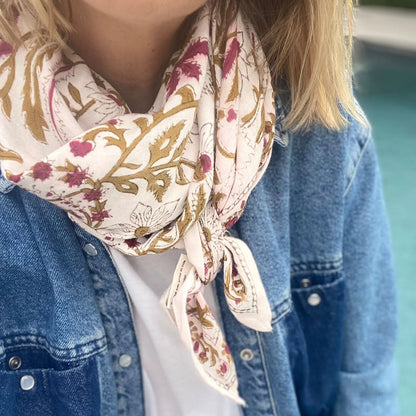 Foulard Adulte Delhi -  Nude