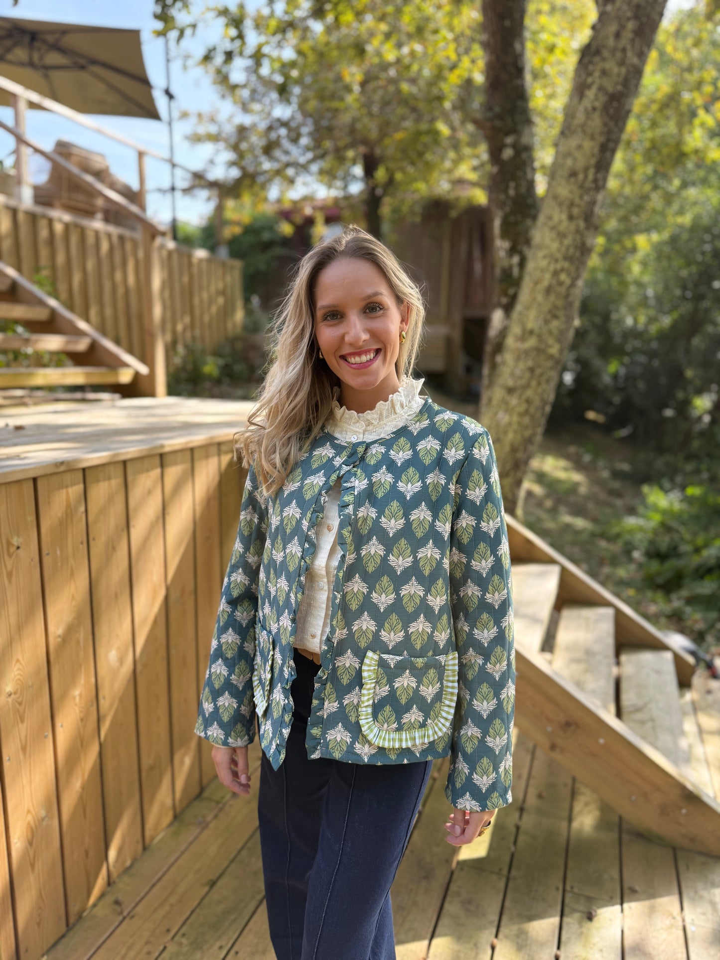 Veste Suzanne - bleu