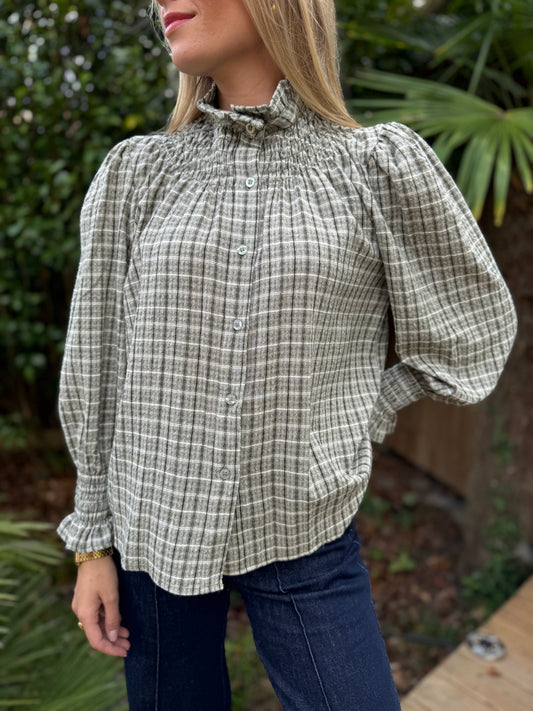 Chemisier Irène - vert