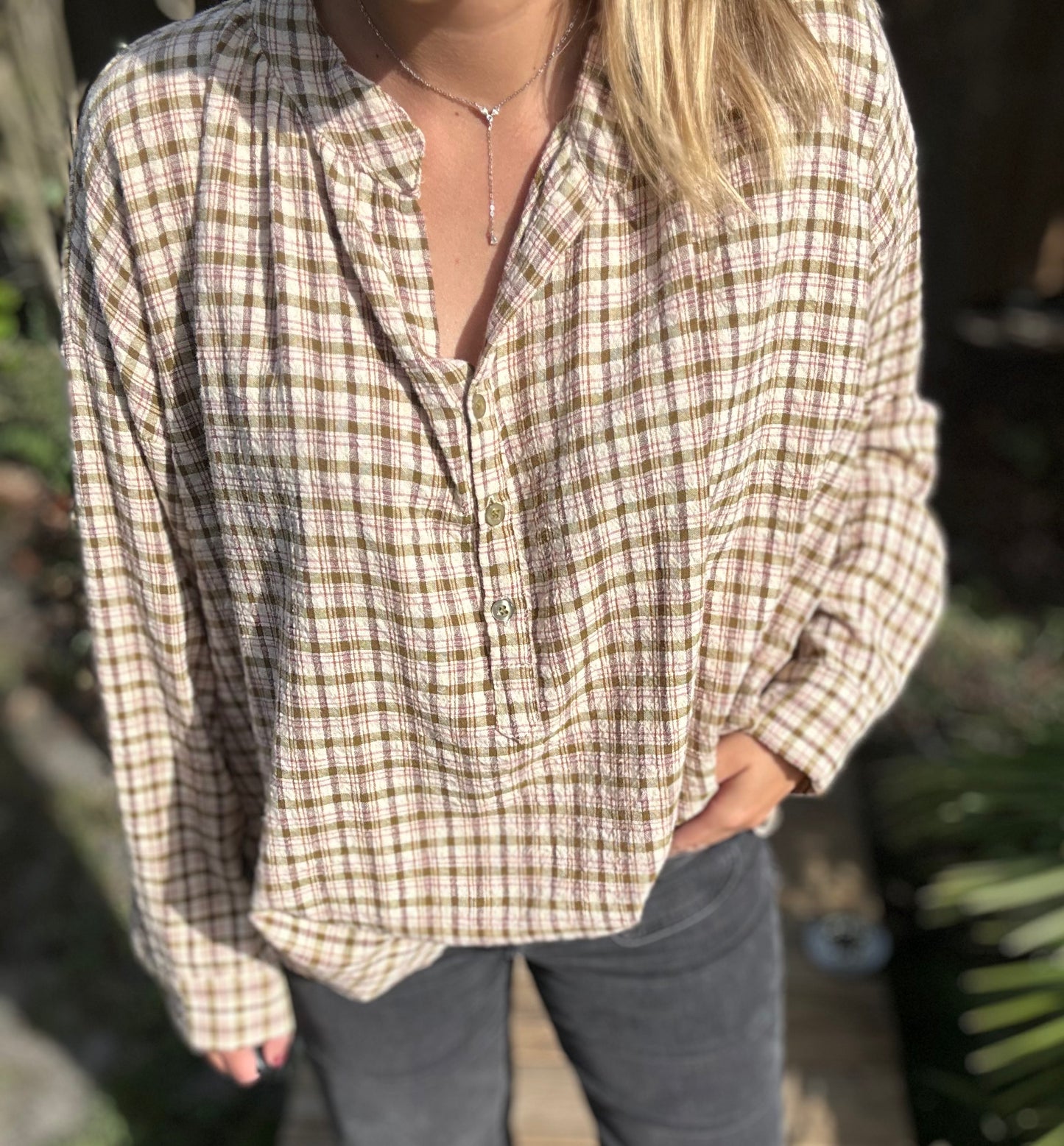 Blouse Edith - verte