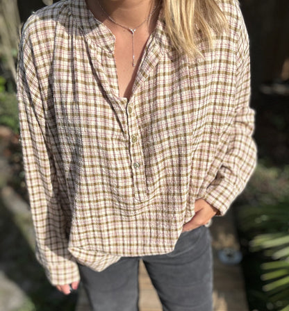 Blouse Edith - verte