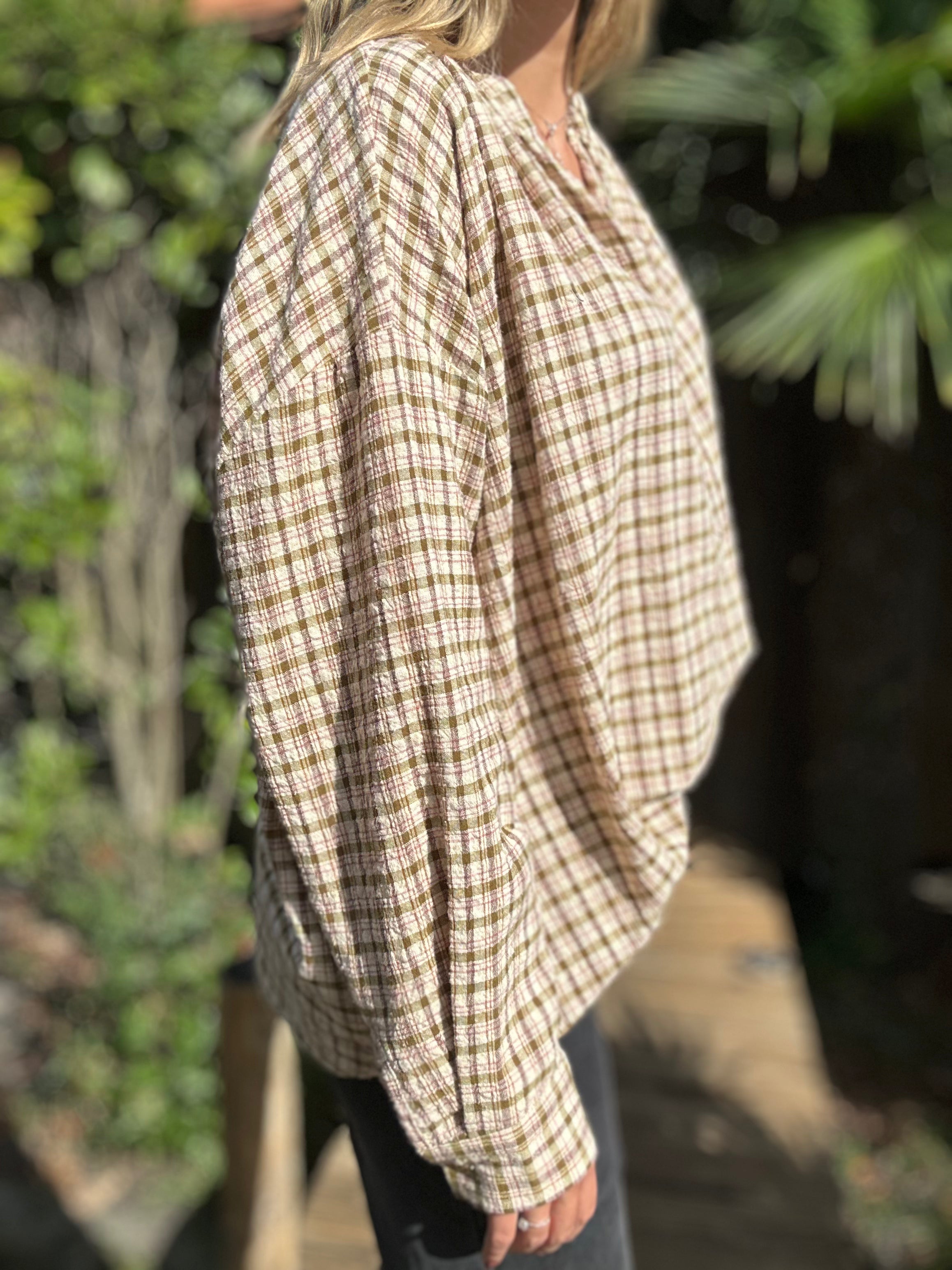 Blouse Edith - verte