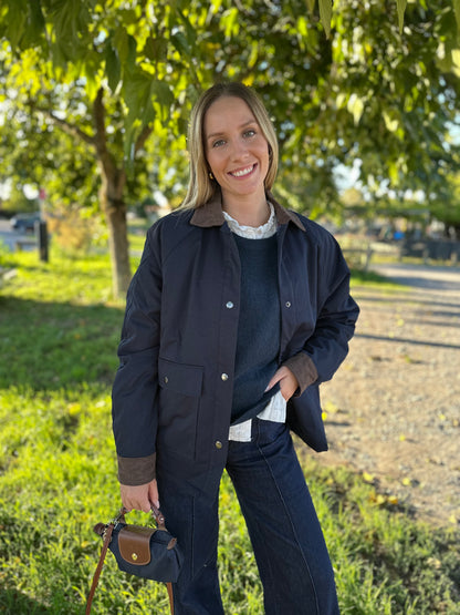 Veste HORTENSE - bleu marine