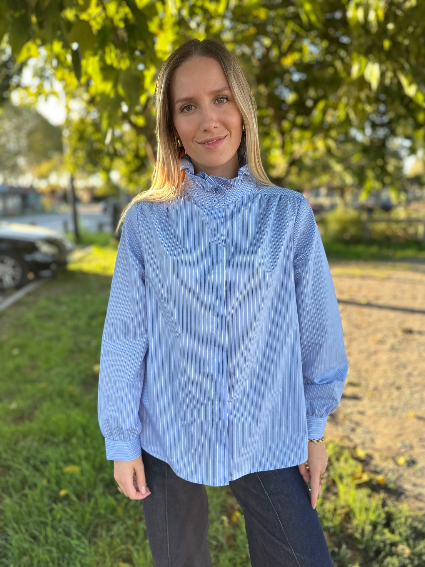 Chemise FERNANDE - bleu