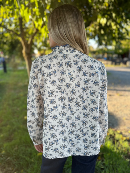 Chemise ODETTE - fleurie