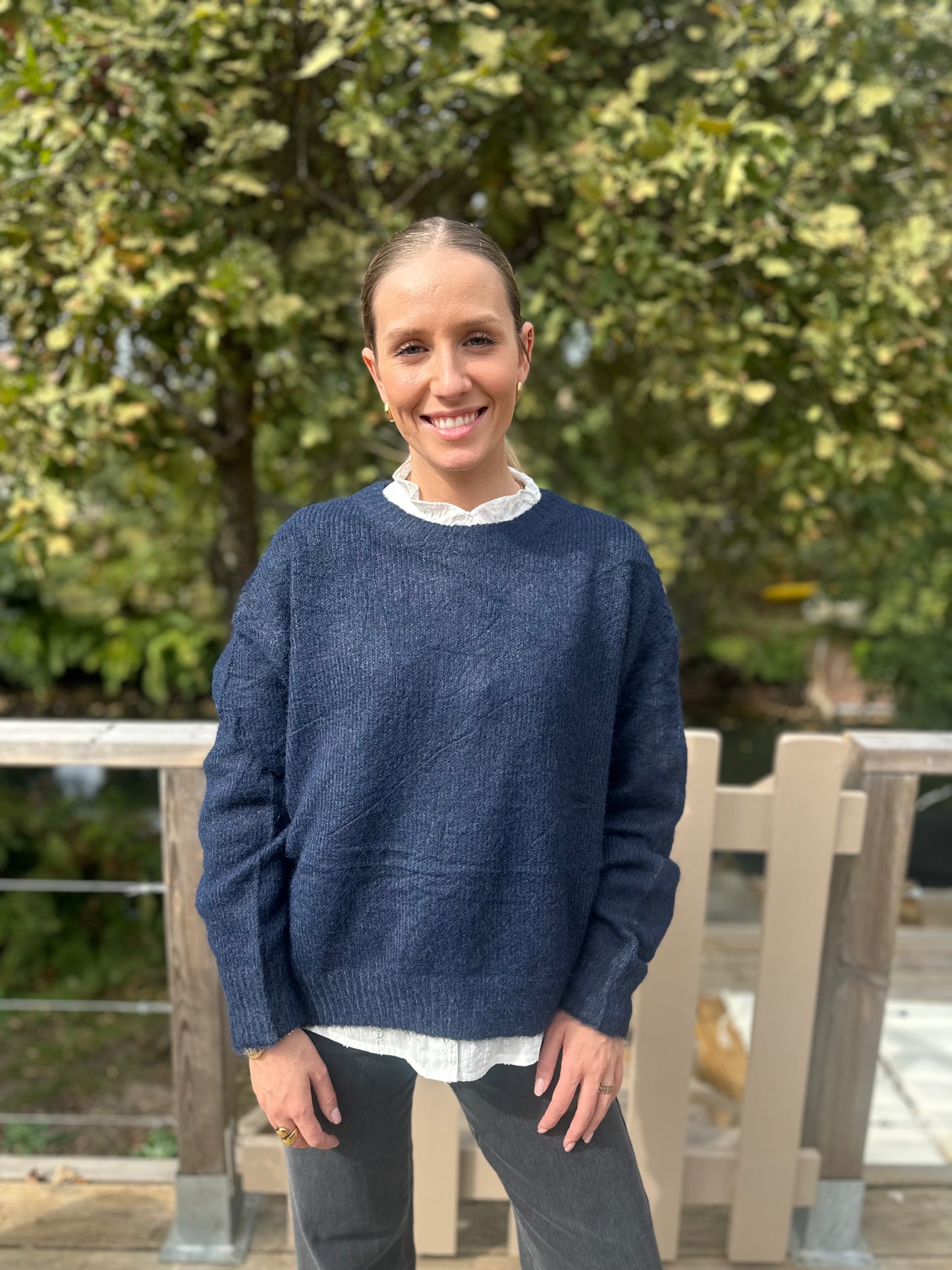 Pull GASPARD - bleu marine