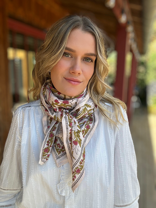 Foulard Adulte Delhi -  Nude