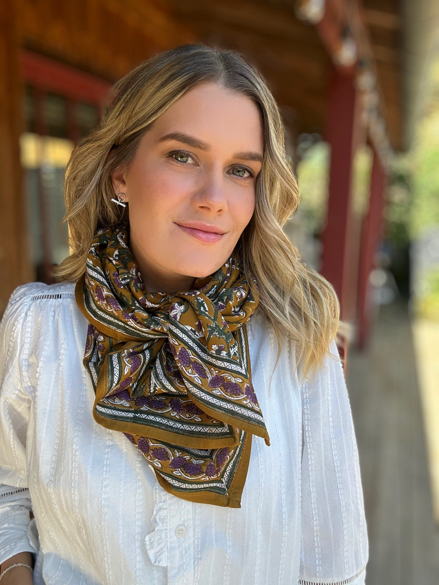 Foulard Adulte Delhi - Cumin