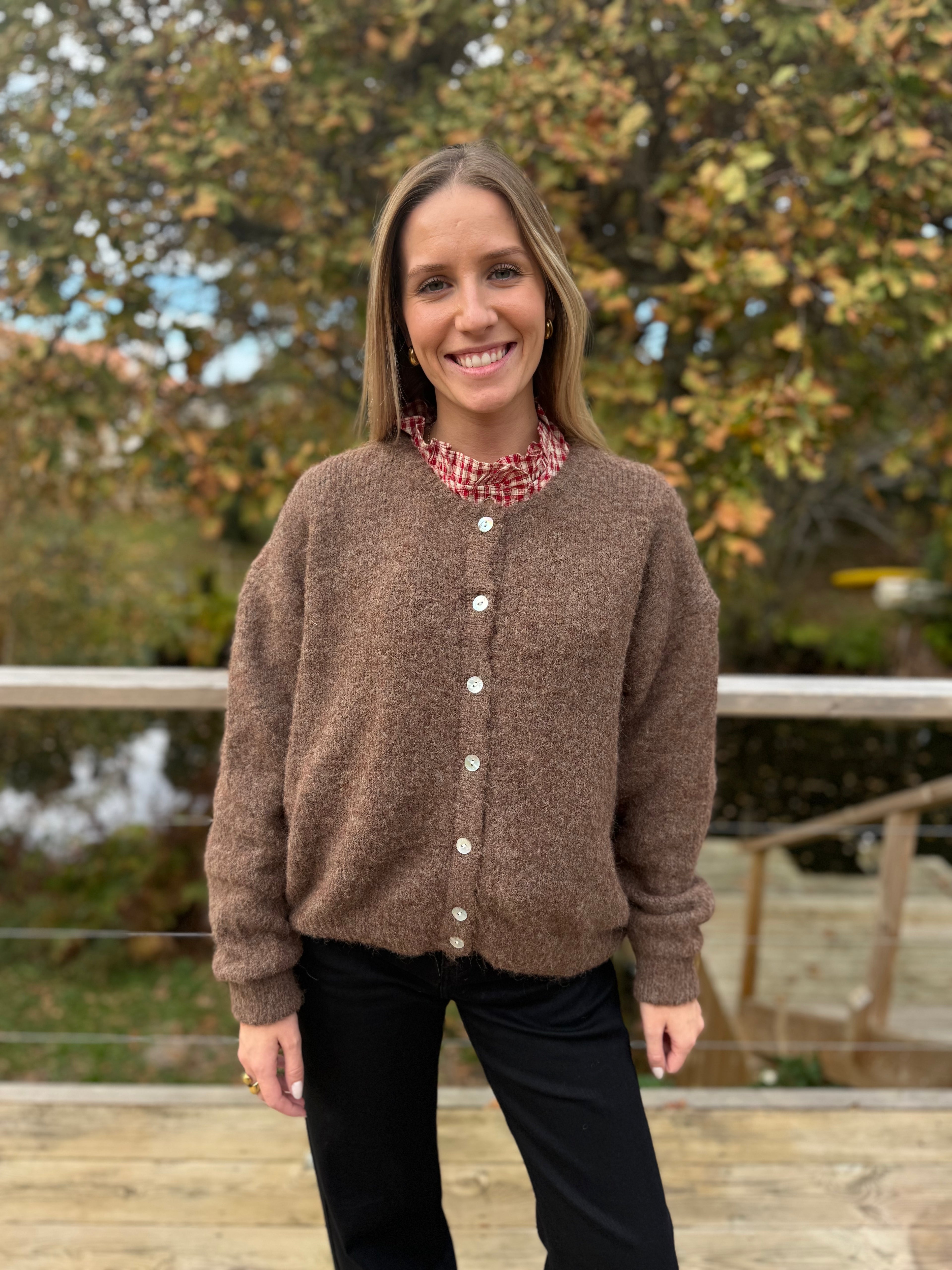 Gilet Gabriel - noisette