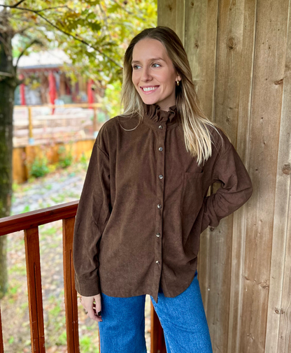 Chemise Céleste - chocolat