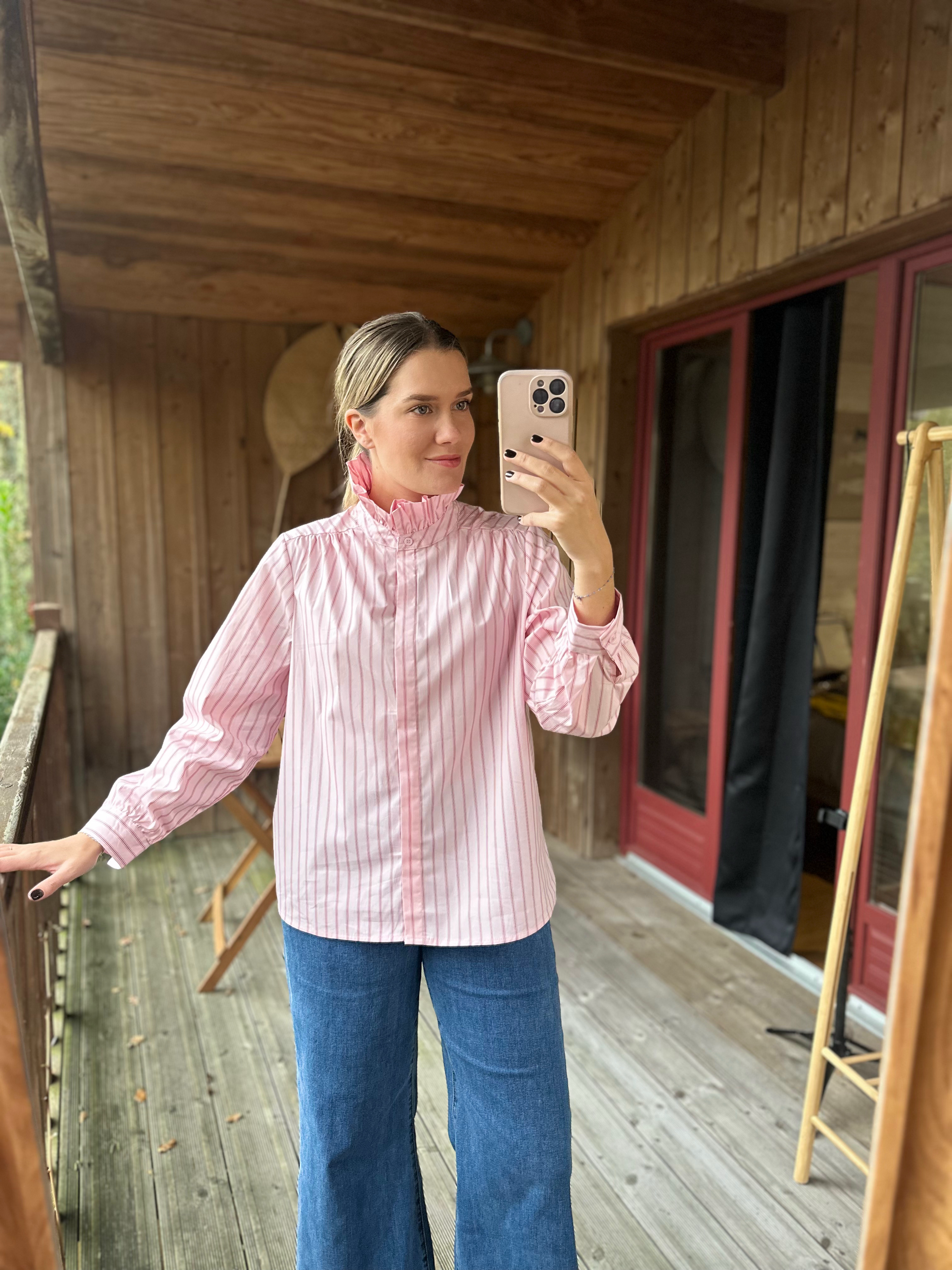 Chemise FERNANDE - rose