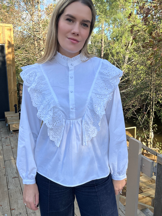 Blouse Sidonie - blanche