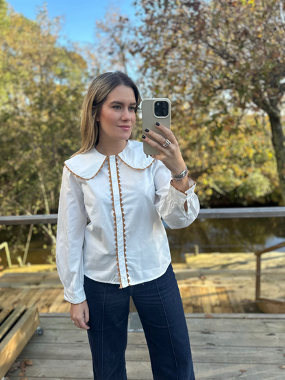 Blouse Clovis - col claudine