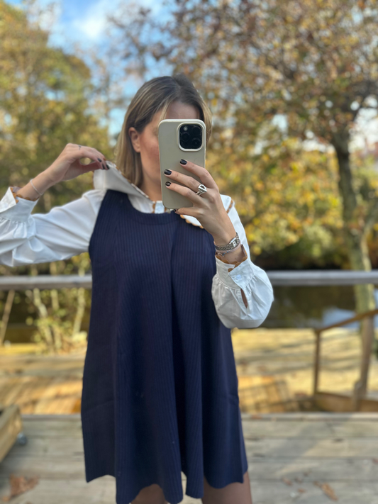 Robe Albertine - marine