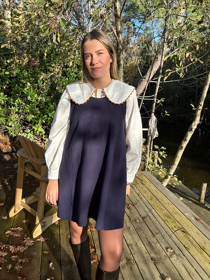 Robe Albertine - marine