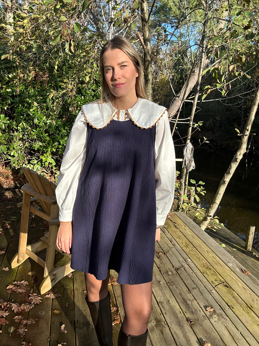 Robe Albertine - marine